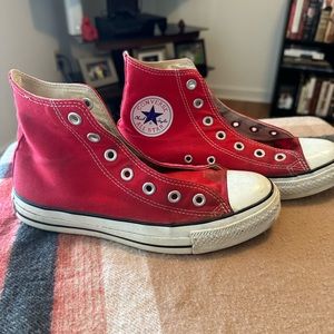Vintage red high top Chuck Taylor All Star